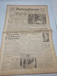 Originalt eks af Nationaltidende 1943