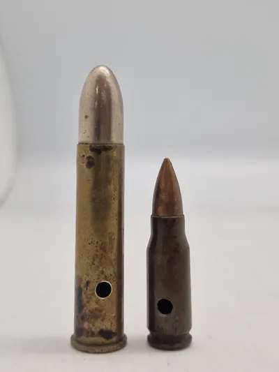 Originale deaktiverede patroner for Remington og STG44 WW2