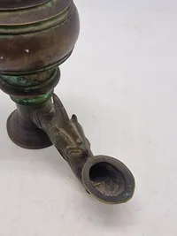 Original Kinesisk  1800 tals olielampe