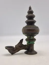 Original Kinesisk  1800 tals olielampe