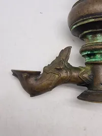 Original Kinesisk  1800 tals olielampe