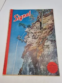 Samling originale signalblade - ww2