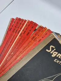 Samling originale signalblade - ww2