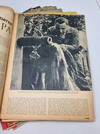 Samling originale signalblade - ww2