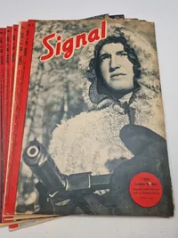 Samling originale signalblade - ww2