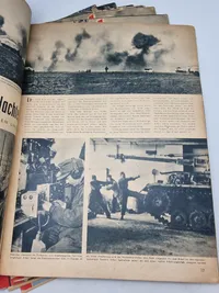 Samling originale signalblade - ww2