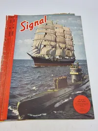 Samling originale signalblade - ww2