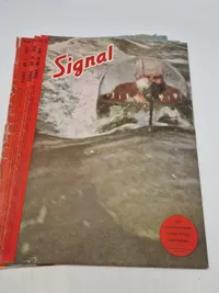 Samling originale signalblade - ww2