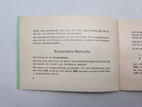 Instruktions manual for Mauser model HSC