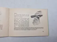 Instruktions manual for Mauser model HSC