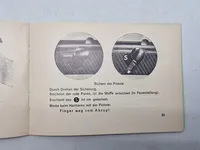 Instruktions manual for Mauser model HSC