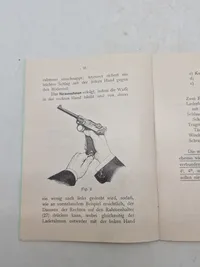 Instruktions manual for Luger marine model 1904 - genoptryk