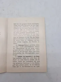Instruktions manual for Luger marine model 1904 - genoptryk