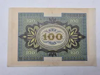 Original tysk Reichbanknote  UNC