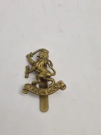 Originalt ww2 hollandsk baretmærke - Free Netherlands Forces