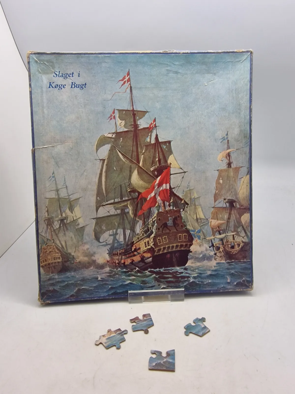 Original og komplet puslespil - slaget ved Køge bugt