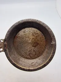 Original Tysk WW1 guld for jern dukkestels pande