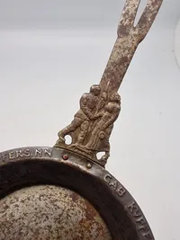 Original Tysk WW1 guld for jern dukkestels pande