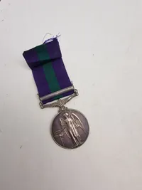 Original palestine medal 1945-48 Navngiven