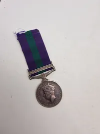 Original palestine medal 1945-48 Navngiven