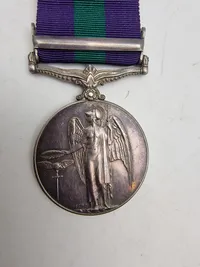 Original palestine medal 1945-48 Navngiven