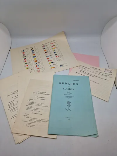Originalt ww2 Lot fra flåden