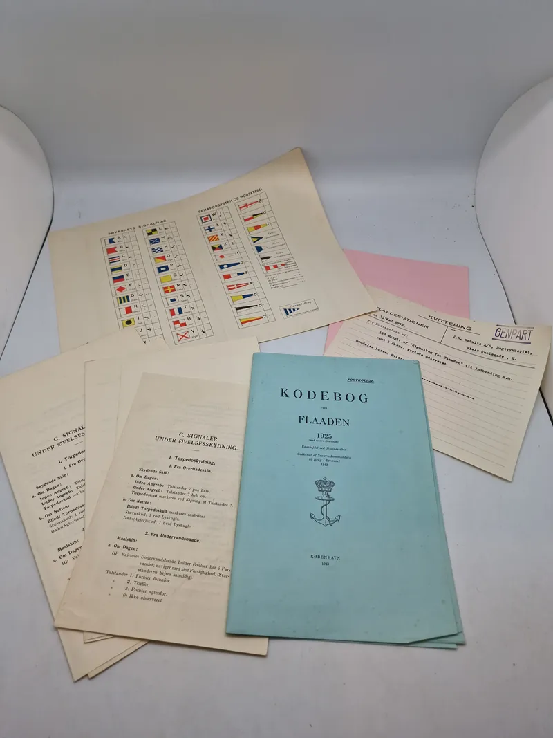 Originalt ww2 Lot fra flåden