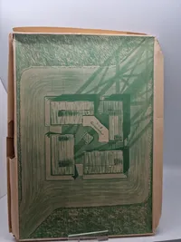 Originalt byggesæt forstillende Odins tårn (Blev sprængt af Peter gruppen i 1944)