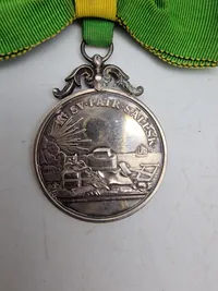 Original MEDALJE, sølv, Royal Patriotic Society