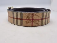 Originalt Burberry Established 1856 bælte str. 110