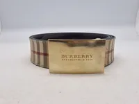 Originalt Burberry Established 1856 bælte str. 110