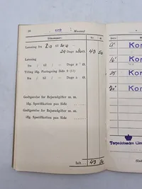 Skyldbog Dansk Torpedo båd