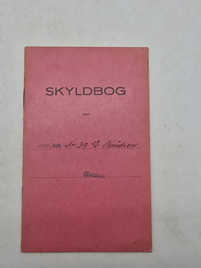 Skyldbog Dansk Torpedo båd