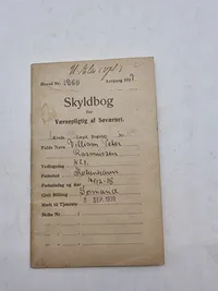 Skyldbog Dansk ubåd