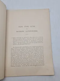 New type guns and modern gunpowder