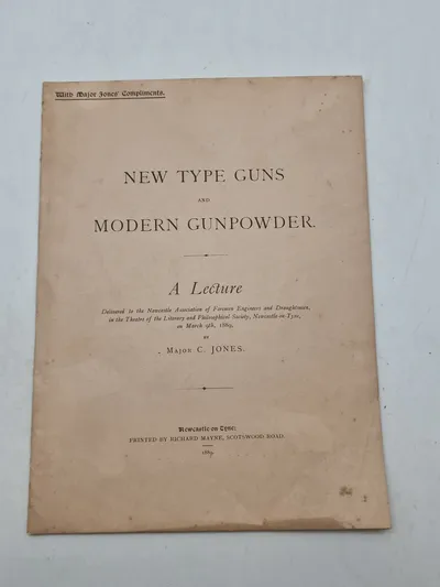 New type guns and modern gunpowder
