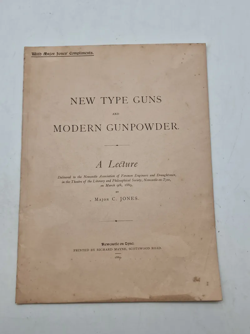 New type guns and modern gunpowder