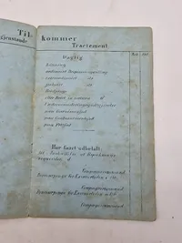 Sjældent originalt Lot med soldaterbog på 1864 soldat