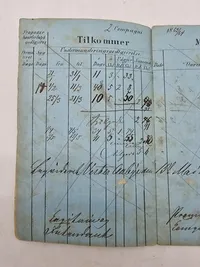 Sjældent originalt Lot med soldaterbog på 1864 soldat
