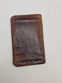 Original National pung med foto og seddel