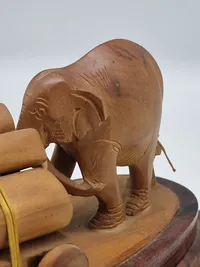 Udskåret elefanter