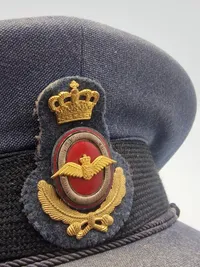 Original kasket for befalingsmændaf sergentklassen - flyvevåbenet