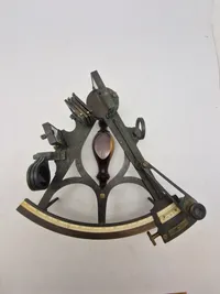 Original Antik Engelsk sekstant i kasse