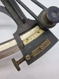 Original Antik Engelsk sekstant i kasse