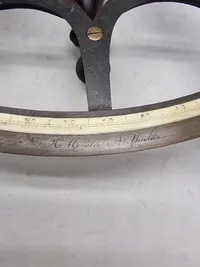 Original Antik Engelsk sekstant i kasse