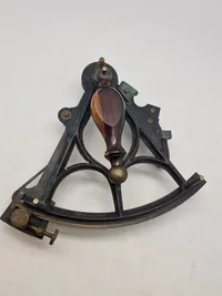 Original Antik Engelsk sekstant i kasse