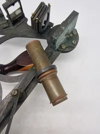 Original Antik Engelsk sekstant i kasse
