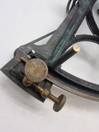 Original Antik Engelsk sekstant i kasse