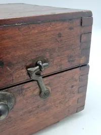 Original Antik Engelsk sekstant i kasse