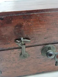Original Antik Engelsk sekstant i kasse